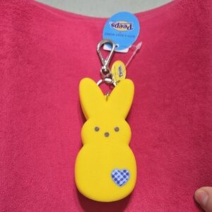 Yellow Bunny Keychain